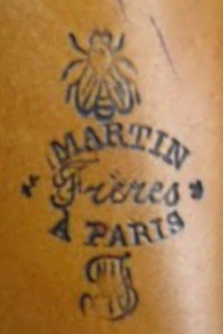 Martin Freres A Paris 19th Century Logo