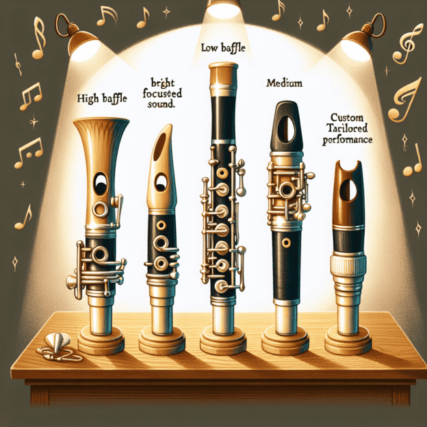 Exploring Clarinet Mouthpiece Baffle Types