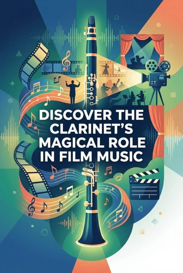 High-quality clarinet music production for film industry, emphasizing the magical role of the clarinet in cinematic soundtracks and film scoring, by Martin Freres Company.