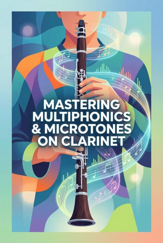 High-quality clarinet practice guide for mastering multiphonics and microtones skills to enhance musical performance and sound precision.