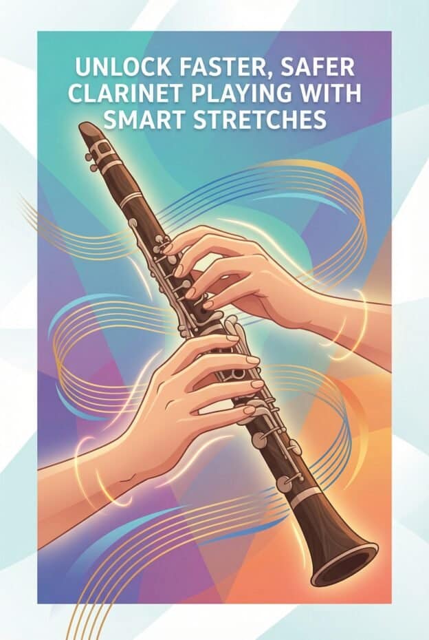 Advanced clarinet accessory designed to enhance flexibility and tone through smart stretching techniques, ideal for clarinet players seeking improved performance.