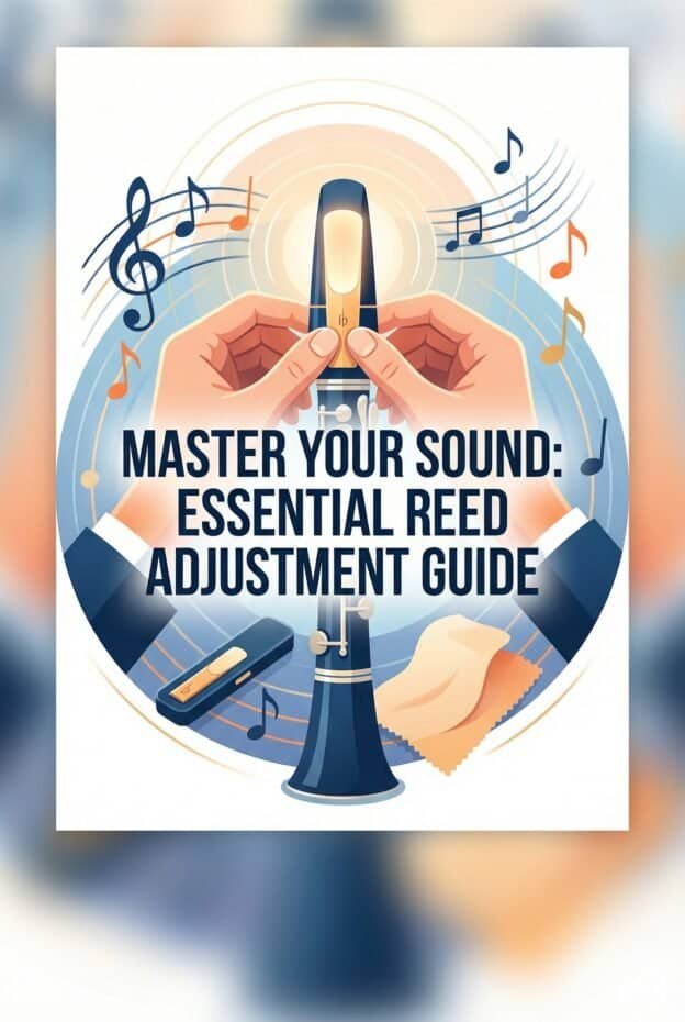 Detailed guide on reed adjustments from Martin Freres for optimal sound quality and performance.