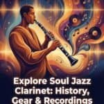 Clarinet in Soul Jazz: History, Technique, Gear & Essential Recordings Jazz clarinet player exploring history, gear, and recordings of soul jazz music.