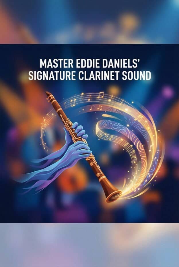 Eddie Daniels: Biography, Signature Sound, and Clarinet Technique 1 High-quality image of a sleek, elegant clarinet showcasing craftsmanship and musical artistry for promotional purposes.