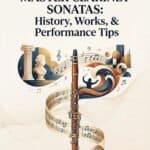Clarinet Sonatas: History, Key Works and Practical Interpretation Tips High-quality master clarinet sonatas cover history, performance tips, and techniques for musicians. Ideal for clarinet players seeking expert knowledge and performance guidance in classical music.