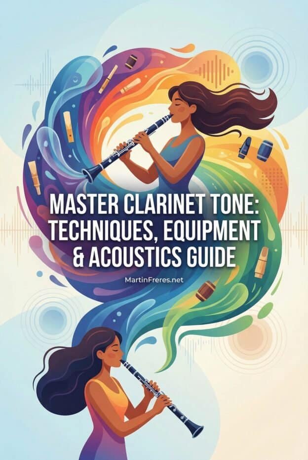 Clarinet tone techniques, equipment, acoustics guide.