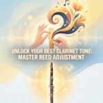 Clarinet Reed Strength Adjustment Techniques for Better Tone & Response High-quality clarinet reed with master reed adjustment and tuning. Perfect for musicians seeking optimal sound and tone clarity on their clarinet.