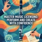 Clarinet Music Licensing: A Practical Guide for Performers and Creators Versatile alt text emphasizing music licensing, mastery, and performance confidence.