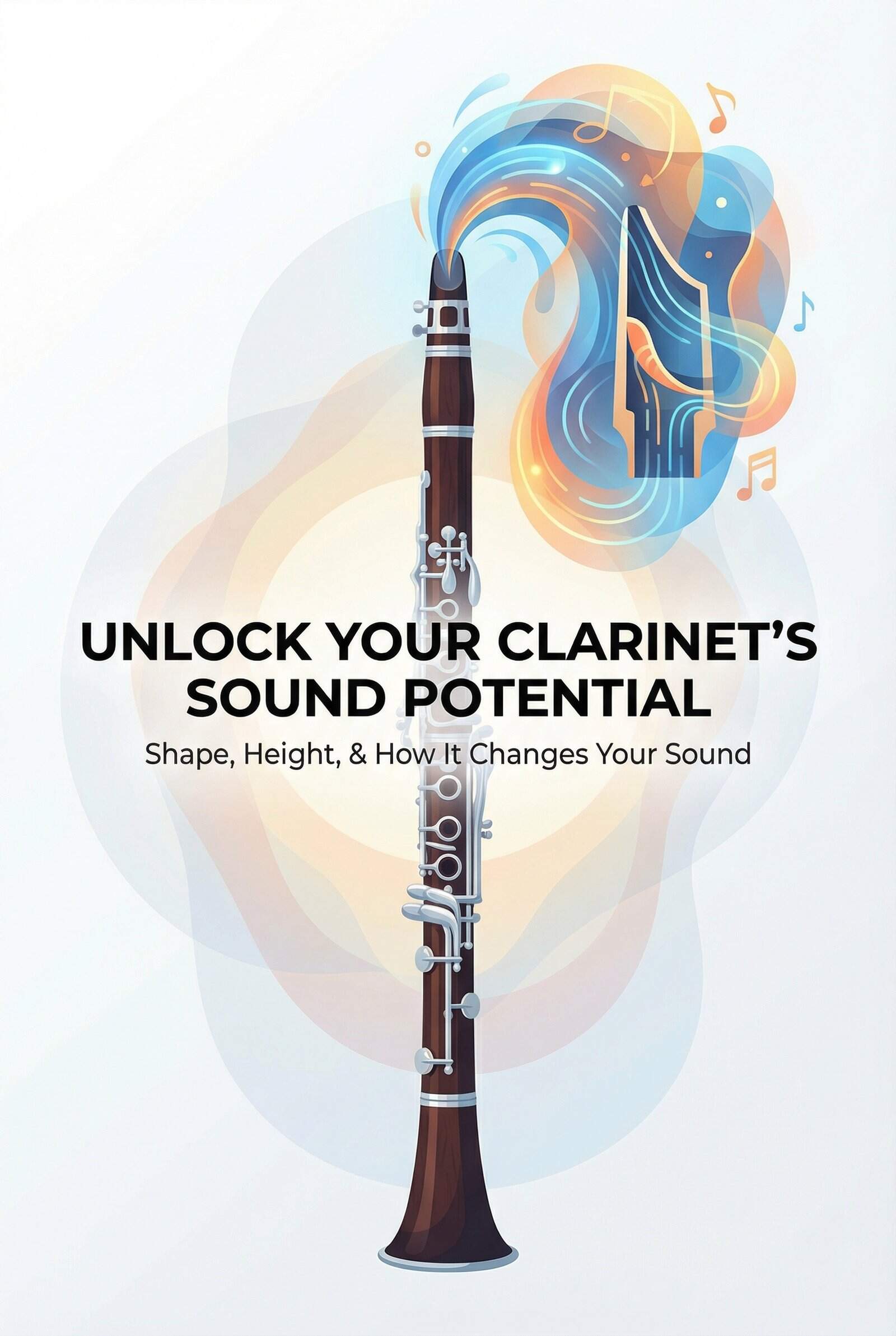 Clarinet mouthpiece baffle: shape, height and tone control