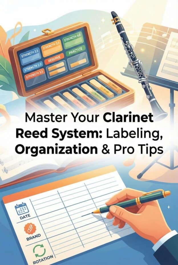 Clarinet Reed Storage Case Labeling: Systems, Templates & Pro Tips 1 A detailed guide to mastering clarinet reed systems, including labeling, organization, and professional techniques for musicians. Enhance your clarinet playing today.