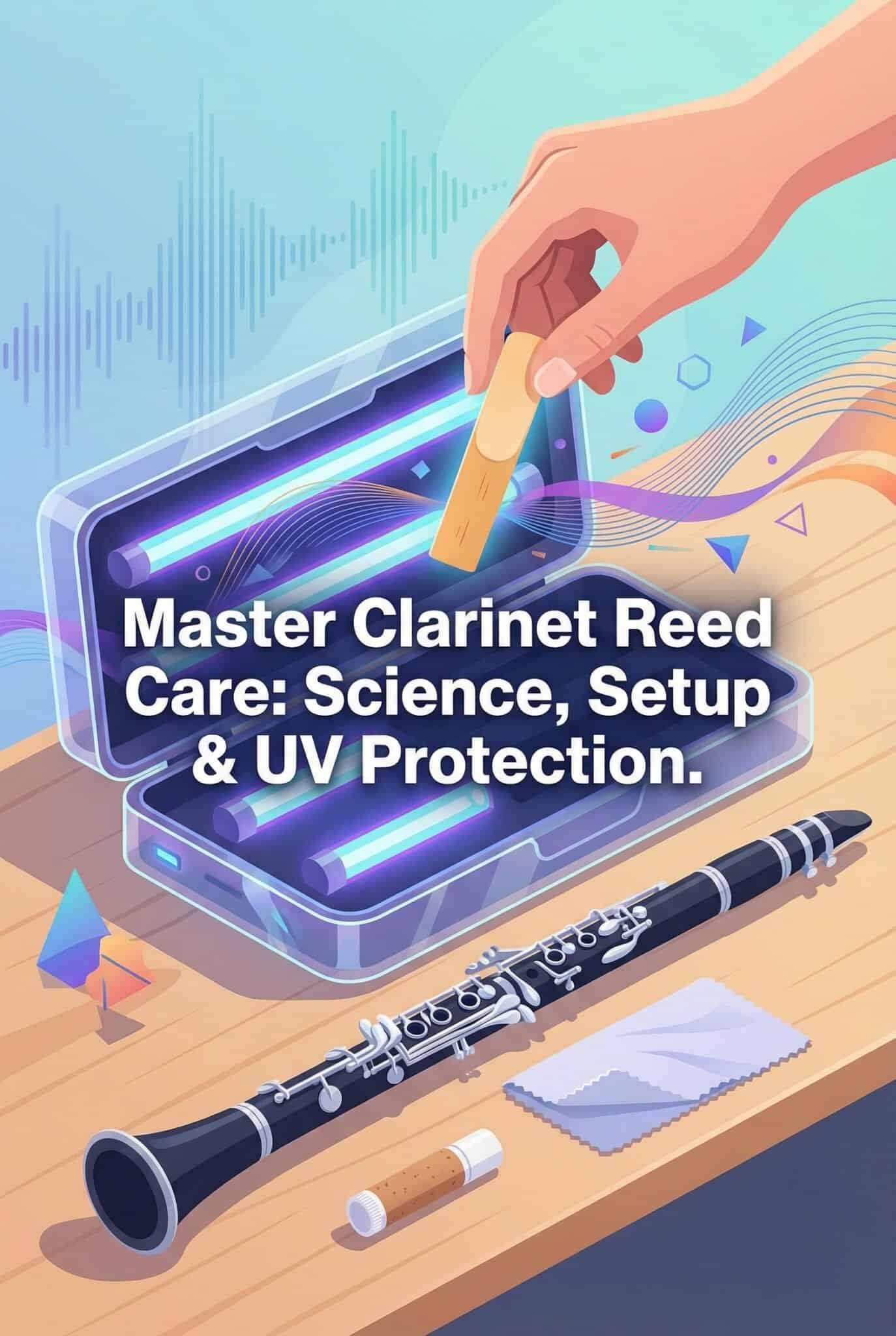 Clarinet Reed Storage Case with UV Protection: Science, Setup & Care
