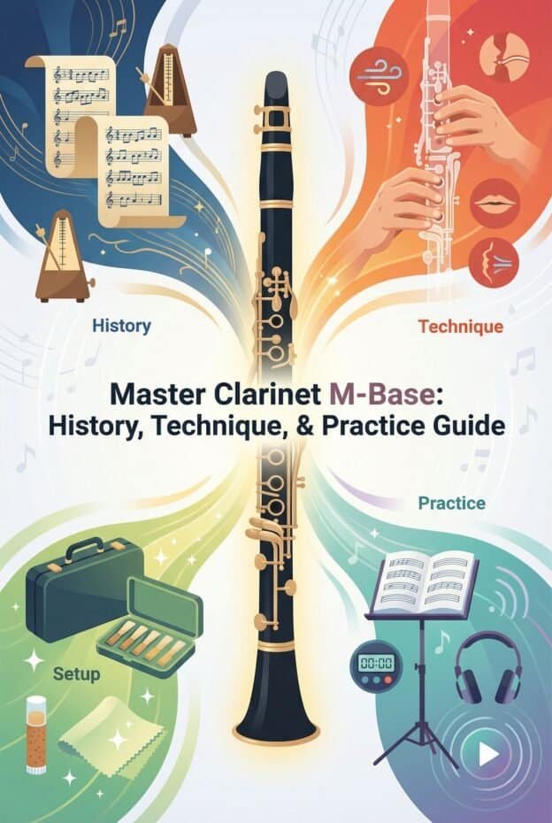 High-quality clarinet M-Base, focused on music history, technique, setup, and practice guides for beginner to professional players. Explore the essential elements of mastering the clarinet today.