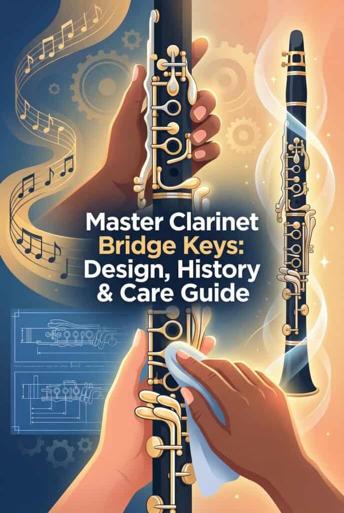 Clarinet bridge key mechanisms history, design and care