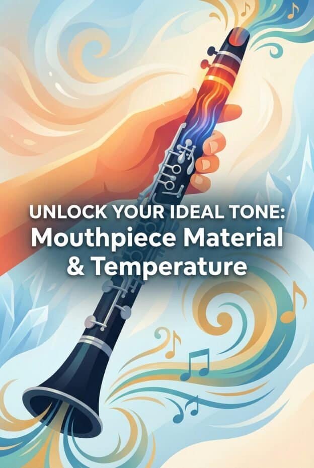 Clarinet Mouthpiece Material Thermal Properties: Tone, Tuning & Control