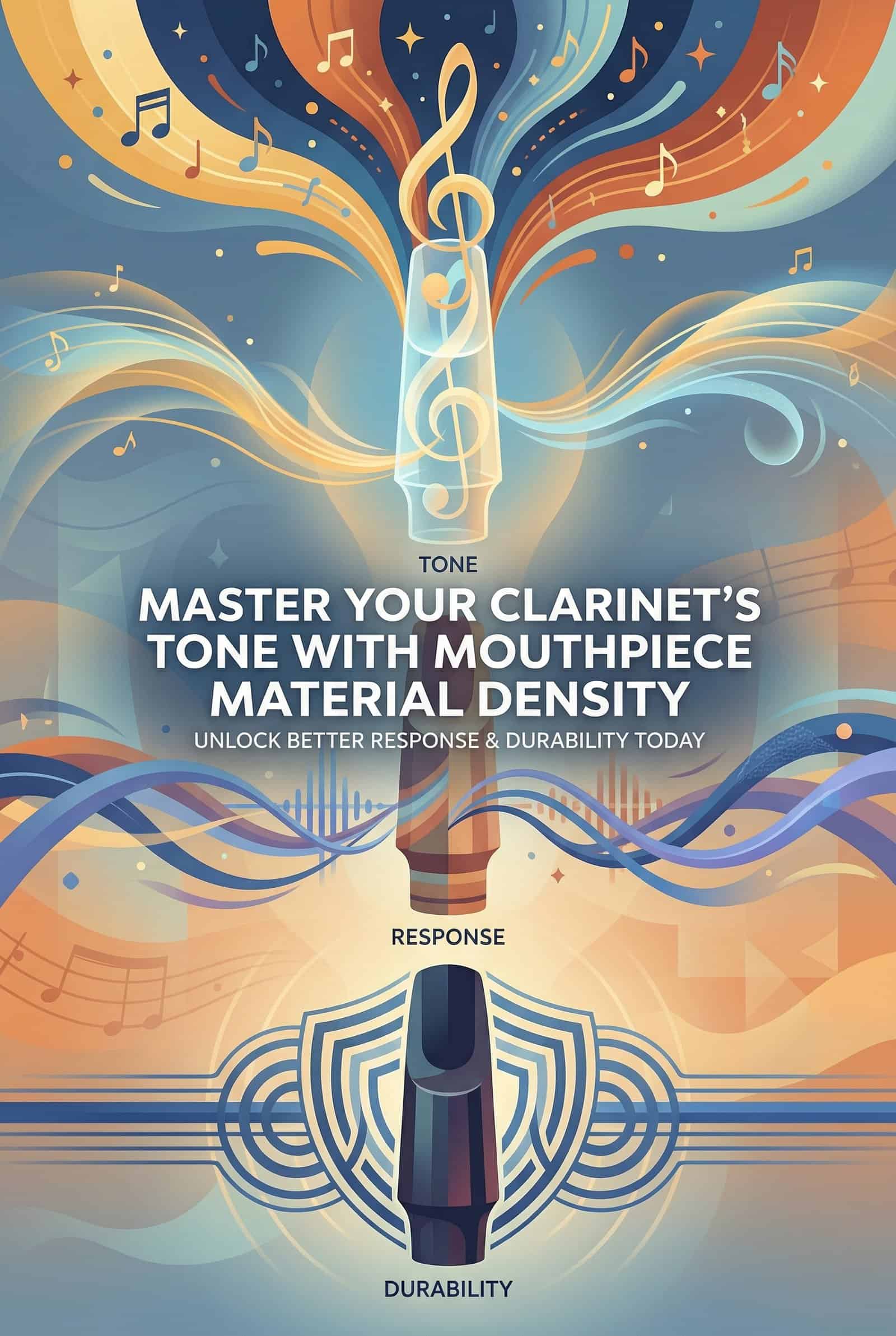 Clarinet mouthpiece material density and tone explained
