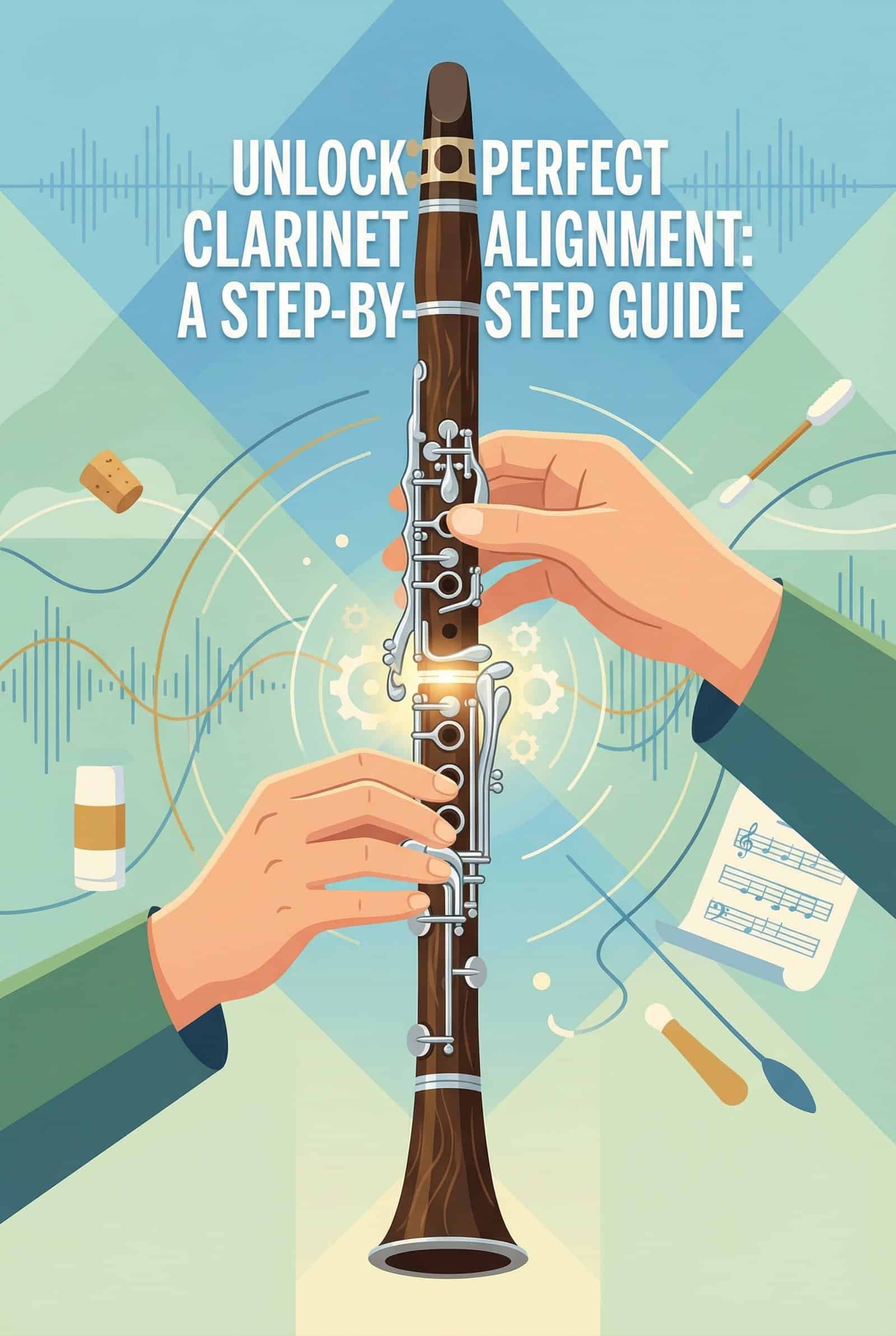 Clarinet bridge key alignment guide for smooth assembly