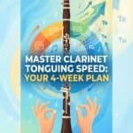 Clarinet Tonguing Speed: Exercises, Syllables, and a 4-Week Practice Plan Clarinet Tonguing Speed: Exercises, Syllables, and a 4-Week Practice Plan