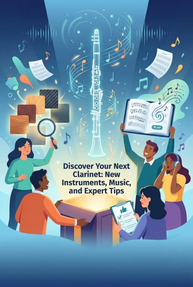 Clarinet New Releases: Instruments, Materials, Music, and Buying Tips 1 High-quality clarinet and musical instrument supplies from Martin Freres Company, specializing in expert tips, musical accessories, and high-performance clarinet products.