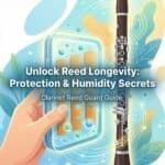 Clarinet Reed Guard Guide: Protection, Humidity Control & Better Reeds High-quality clarinet reed guard guide for protecting reed longevity, humidity control, and preservation. Essential accessory for clarinet players to ensure optimal reed performance and durability.