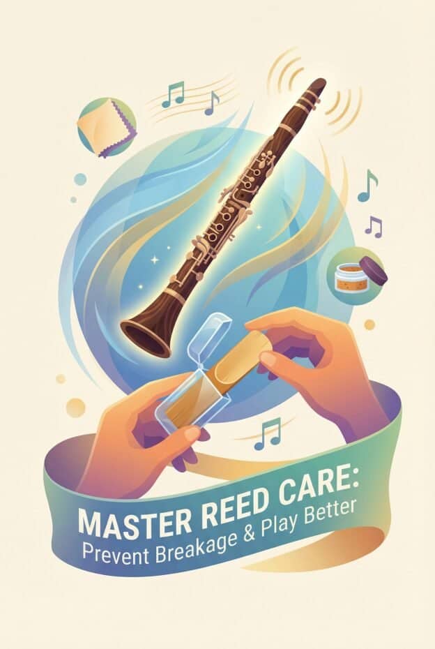 Clarinet Reed Breakage: Causes, Prevention, and Long-Term Care Guide 1 High-quality musical instrument repair and care from Martin Freres, experts in clarinet and woodwind maintenance, preventing breakage and enhancing playtime for musicians.