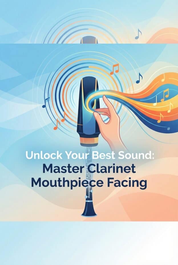 Clarinet Mouthpiece Facing Length: Definition, Measurement, and Impact on Your Sound 1 Unlock your best sound with a master clarinet mouthpiece from Martin Freres, designed to improve tone, projection, and playability for professional musicians and enthusiasts alike.
