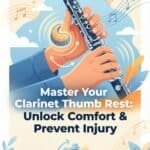Clarinet Thumb Rest Guide: Comfort, Adjustment, and Injury Prevention Precise instructions for clarinet thumb rest adjustment to enhance comfort and prevent injuries, ideal for musicians seeking optimal performance.