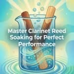 Clarinet Reed Soaking: Exact Times, Methods, and Troubleshooting High-quality clarinet reed soaking process for perfect performance.