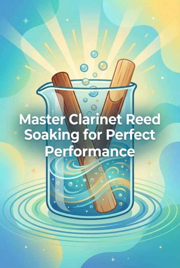 Clarinet Reed Soaking: Exact Times, Methods, and Troubleshooting 1 High-quality clarinet reed soaking process for perfect performance.