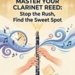 Clarinet Reed Rush: Causes, Effects & Proven Ways To Control It Clear, descriptive alt text focusing on clarinet mastering, tips, and musical practice.
