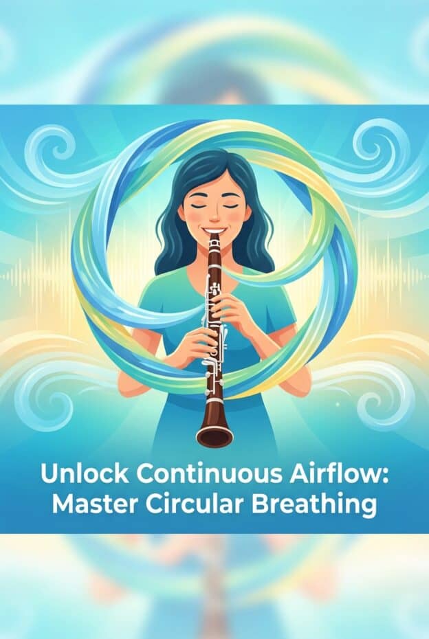 Circular Breathing on the Clarinet: Complete Guide, Exercises and History 1 Female playing wind instrument.