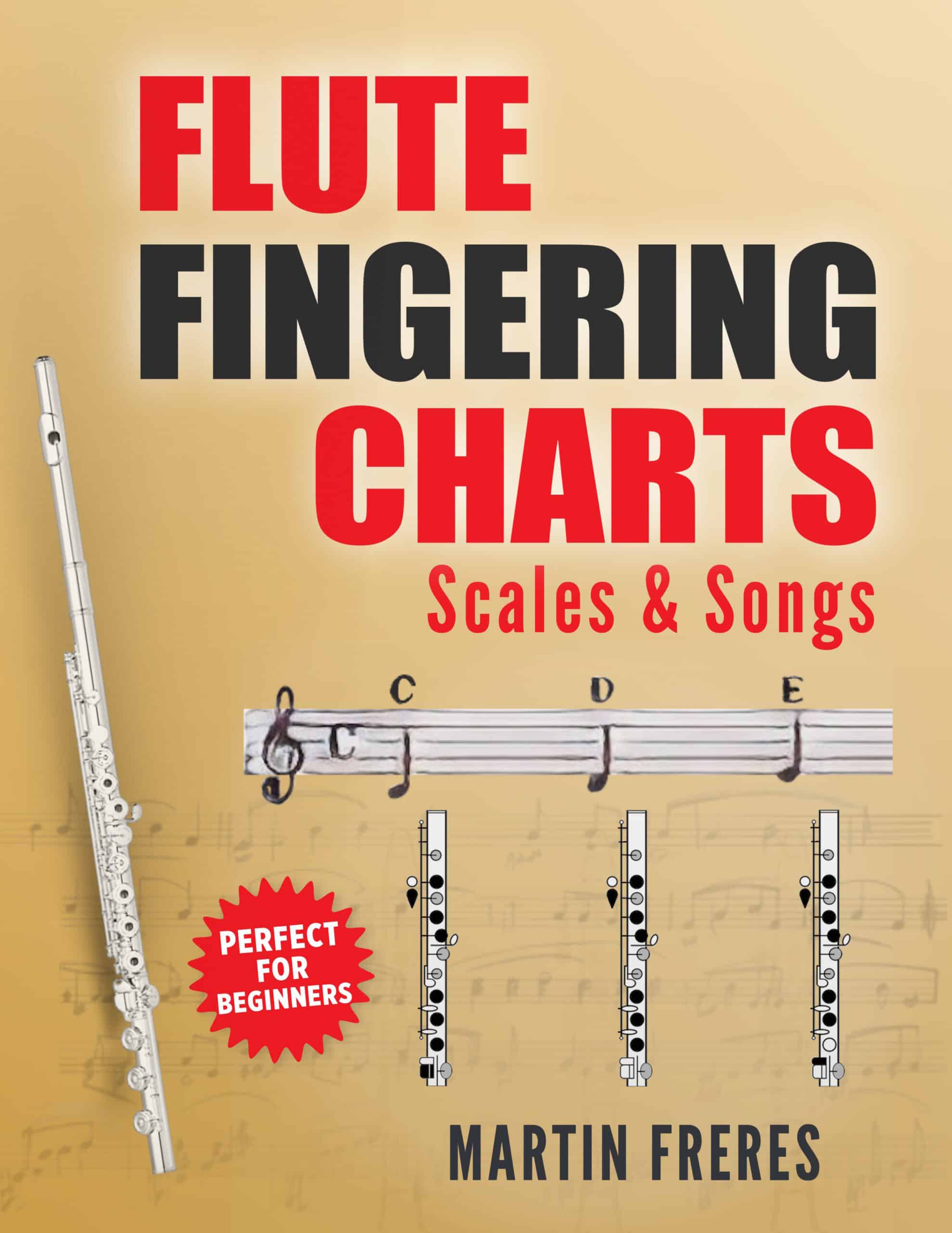 Flute Fingering Chart Book Cover