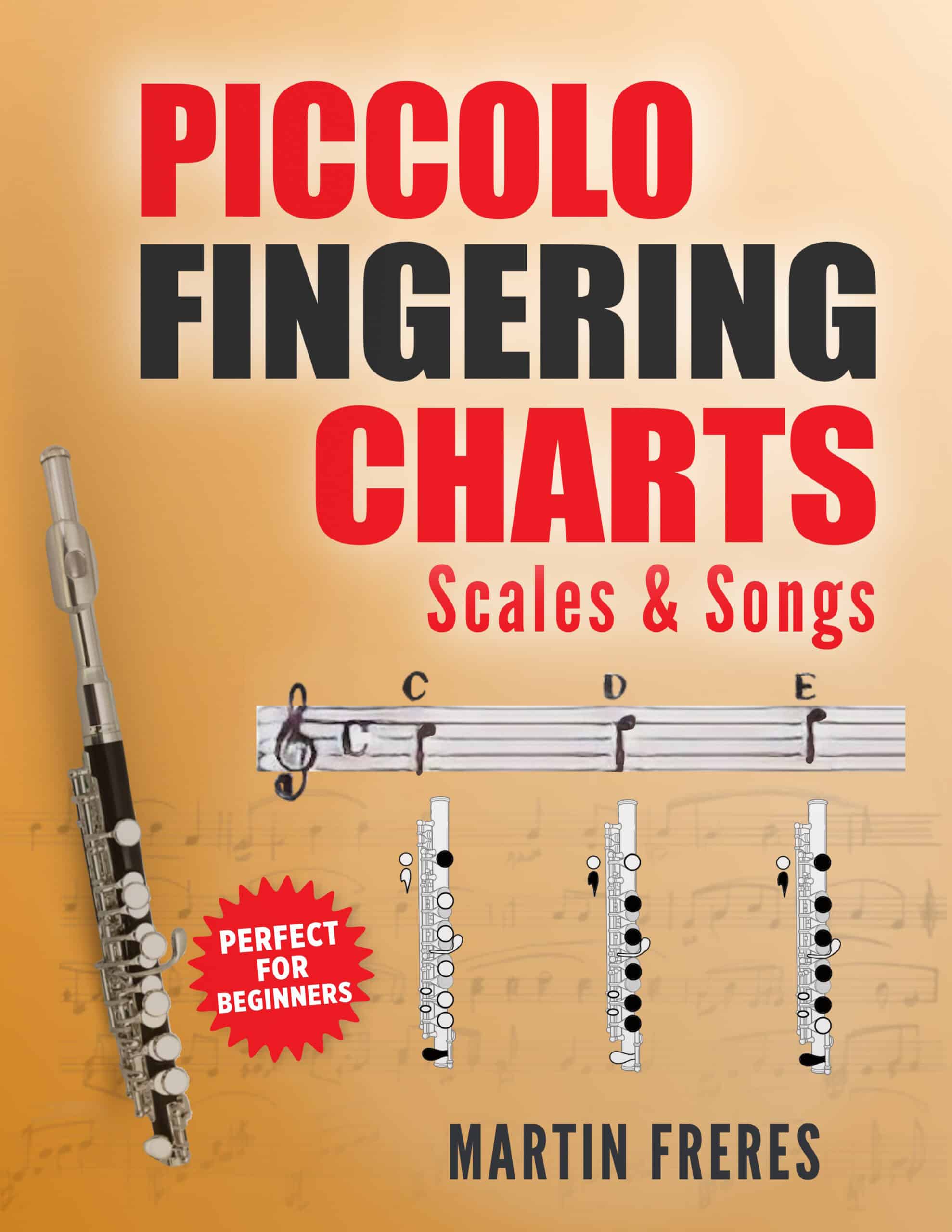 Flute Fingering Chart Book Cover